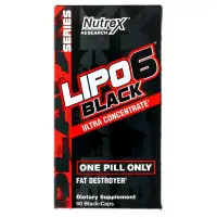 Lipo 6 Black X60 de Nutrex Quemador de Grasas (importado) - Nutrex