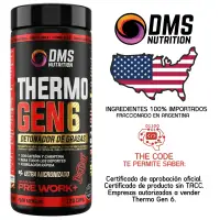 Thermo Gen 6 x120 cápsulas DMS Nutrition - DMS Nutrition - vista 5