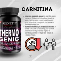 Thermogenic de 120 Tabs de Genetic - Genetic - vista 5