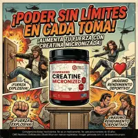 Creatina 200 grs One Fit Monohidrato Micronizada - One Fit - vista 5