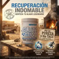 Glutamina Micronizada 300 Grs de Gentech Sin Sabor - Gentech - vista 4