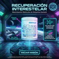 Glutamina Micronizada 300 Grs de Gentech Sin Sabor - Gentech - vista 5