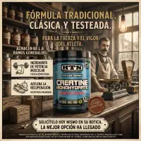 Creatina 500 grs de HTN Micronizada y Monohidrato - HTN - vista 5