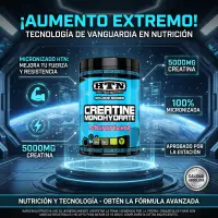Creatina 250 grs de HTN Monohidrato y Micronizada - HTN - vista 4