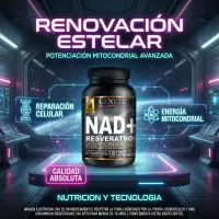 Nad+ Resveratrol X120 Tabletas de Genetic - Genetic - vista 3