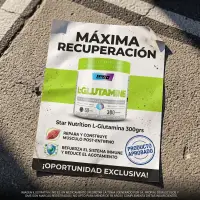Glutamina 300 grs de Star Nutrition - Star Nutrition - vista 5