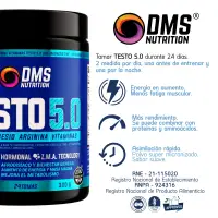 Testo 5 DMS Nutrition - DMS Nutrition - vista 5