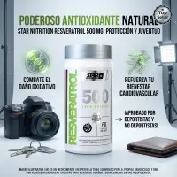 Resveratrol 500 Mg X60 Cápsulas de Star Nutrition - Star Nutrition - vista 3