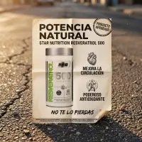 Resveratrol 500 Mg X60 Cápsulas de Star Nutrition - Star Nutrition - vista 4