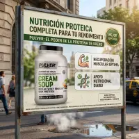 Cream Soup 1 kg de Pulver (Sopa Crema Proteíca) - Pulver - vista 4