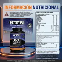 X6 Thermo Fire X 120 Cápsulas de Htn - HTN - vista 2