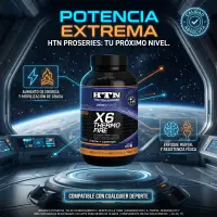 X6 Thermo Fire X 120 Cápsulas de Htn - HTN - vista 4
