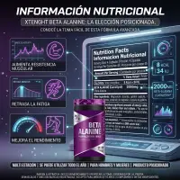 Beta Alanina 180 Cápsulas de Xtrenght Nutrition - Xtrenght - vista 2