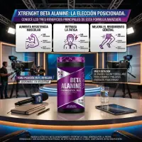 Beta Alanina 180 Cápsulas de Xtrenght Nutrition - Xtrenght - vista 5