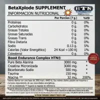 Beta Xplode Pre Workout 210 Grs de Htn - HTN - vista 2