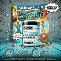 Colágeno Hidrolizado de Pulver Sin Tacc X240 Grs - Pulver - vista 5