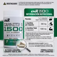 Carnitina Pro Burn 1500 Ena Sport x60 caps - Ena Sport - vista 2