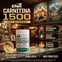 Carnitina Pro Burn 1500 Ena Sport x60 caps - Ena Sport - vista 5