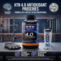Antioxidant 4.0 de HTN x60 caps - HTN - vista 3