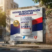 Colágeno Sport 330 Grs de Mervick Lab con Vitamina C, Ácido Hialurónico, Q10 y Vitamina D3 - Mervick - vista 4