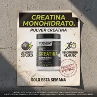 Creatina 500 Grs de Pulver Sin Tacc - Pulver - vista 5