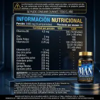 Man X120 Tabletas de Genetic - Genetic - vista 2