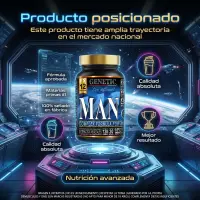 Man X120 Tabletas de Genetic - Genetic - vista 5