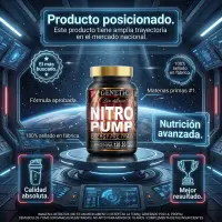Nitro Pump X120 Tabletas de Genetic - Genetic - vista 4