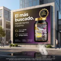 Resveratrol X120 Tabletas de Genetic - Genetic - vista 3