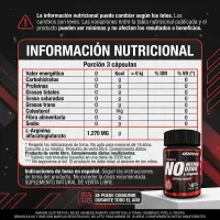 N.O. Oxído Nírico de 90 caps de Gentech - Gentech - vista 2