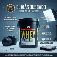 Whey Protein 3 Kg de Xxl Pro Nutricion - Bolsa - XXL Pro Nutrición - vista 3