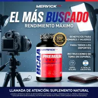 Bcaa Premium X120 Cápsulas de Mervick - Mervick - vista 2