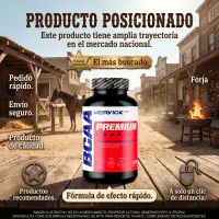 Bcaa Premium X120 Cápsulas de Mervick - Mervick - vista 4