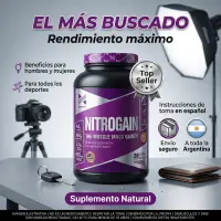 Nitrogain 1.5 Kg de Xtrengt Nutrition Ganador de Peso - Xtrenght - vista 3