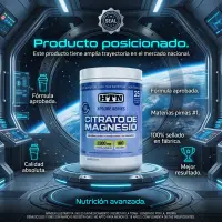Citrato de Magnesio 180 Days de Htn - HTN - vista 4