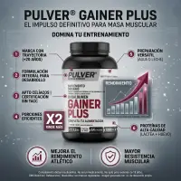 Gainer Plus de 1.5 kg de Pulver - Pulver - vista 5