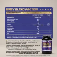 Whey Protein Blend 2 Lbs de Mervick Concentrate + Hydrolized - Mervick - vista 2