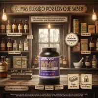 Whey Protein Blend 2 Lbs de Mervick Concentrate + Hydrolized - Mervick - vista 5