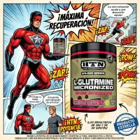 L-glutamine Micronized X 300 Grs de Htn - HTN - vista 4