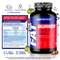 Fat Burner X120 de Mervick Quemador de Grasas - Mervick - vista 2