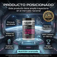 Vitaminas y Minerales de Pulver X60 Comprimidos Sin Tacc - Pulver - vista 4