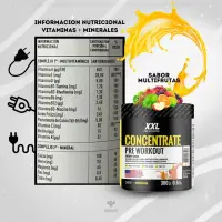 Pre Work 300 Grs de Xxl Pro Nutrition - XXL Pro Nutrición - vista 2
