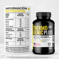 Termogenic Plus 120 Comprimidos de Xxl Pro Nutricion - XXL Pro Nutrición - vista 2
