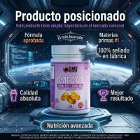 Omega 3 Dms Nutrition X30 Unidades - DMS Nutrition - vista 4