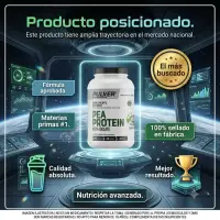 Pea Protein 100% Isolate 1 Kg de Pulver - Proteina de Arveja - Pulver - vista 4