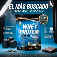 Whey Protein Afa 7900 de Gentech X1 Kg - Gentech - vista 3