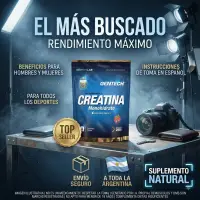 Creatina 250 grs de Gentech - Gentech - vista 3