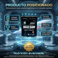 Maxi Gain 1.25 Kg de Gentech Ganador de Peso - Gentech - vista 4