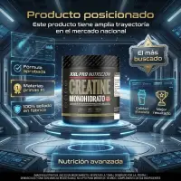 Creatina 300 Grs de Xxxl Pro Nutricion Micronizada - XXL Pro Nutrición - vista 5
