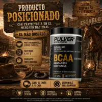 Bcaa 120 Comprimidos de Pulver Sin Tacc - Pulver - vista 4